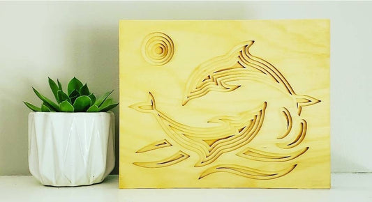 READY TO SHIP,Dolphin decor