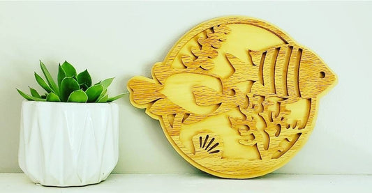 READY TO SHIP,Fish Decor