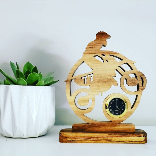 Motorcycle clock